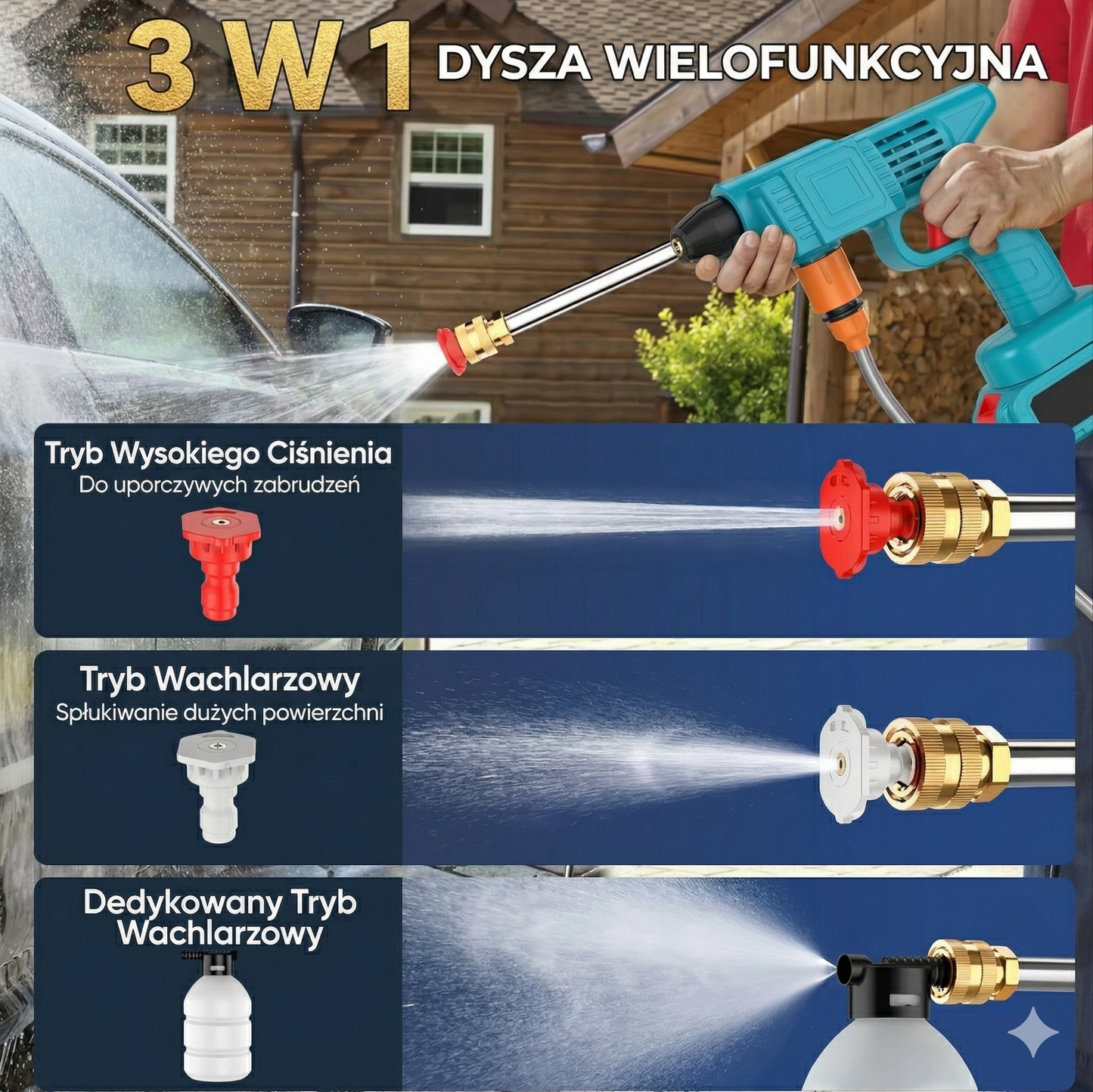 HYDRO MOBILKA 30bar (dodatkowa bateria gratis)