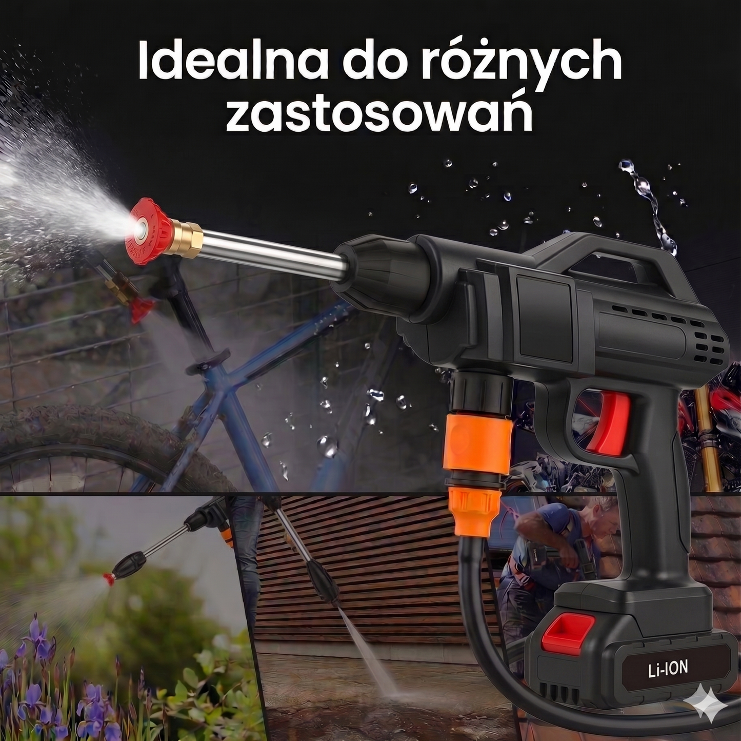 HYDRO MOBILKA 50bar (dodatkowa bateria gratis)
